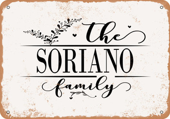The Soriano Family (Style 2) - Metal Sign