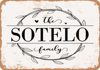 The Sotelo Family (Style 1) - Metal Sign