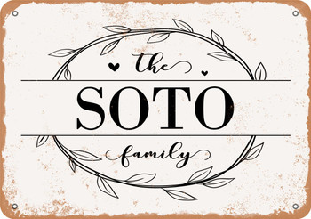 The Soto Family (Style 1) - Metal Sign