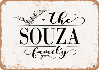 The Souza Family (Style 2) - Metal Sign