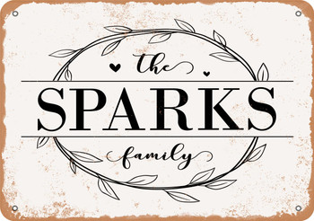 The Sparks Family (Style 1) - Metal Sign