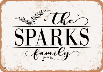 The Sparks Family (Style 2) - Metal Sign