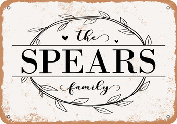 The Spears Family (Style 1) - Metal Sign