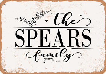 The Spears Family (Style 2) - Metal Sign