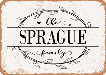 The Sprague Family (Style 1) - Metal Sign