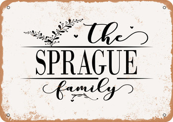 The Sprague Family (Style 2) - Metal Sign