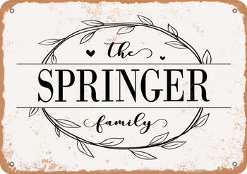 The Springer Family (Style 1) - Metal Sign
