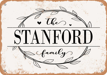 The Stanford Family (Style 1) - Metal Sign