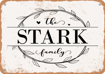 The Stark Family (Style 1) - Metal Sign