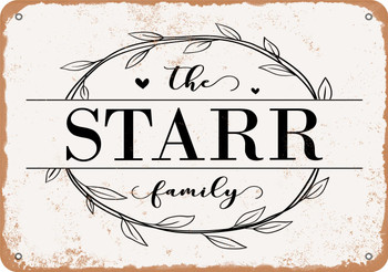 The Starr Family (Style 1) - Metal Sign