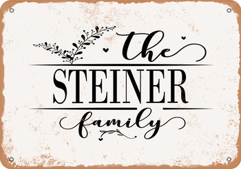 The Steiner Family (Style 2) - Metal Sign