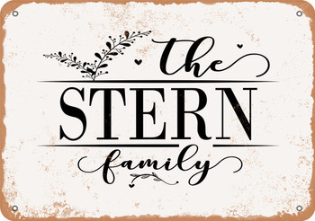 The Stern Family (Style 2) - Metal Sign