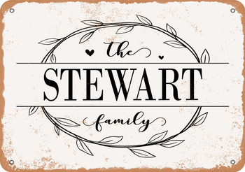 The Stewart Family (Style 1) - Metal Sign