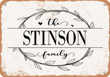 The Stinson Family (Style 1) - Metal Sign
