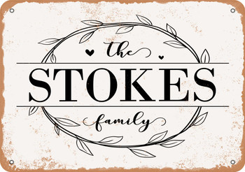 The Stokes Family (Style 1) - Metal Sign