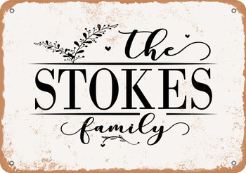 The Stokes Family (Style 2) - Metal Sign