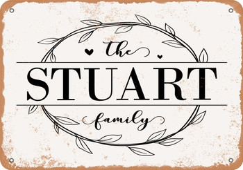 The Stuart Family (Style 1) - Metal Sign
