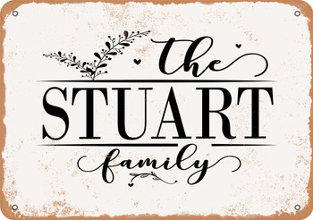 The Stuart Family (Style 2) - Metal Sign