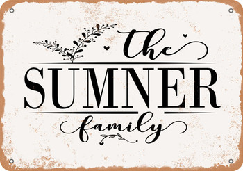 The Sumner Family (Style 2) - Metal Sign