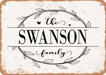 The Swanson Family (Style 1) - Metal Sign