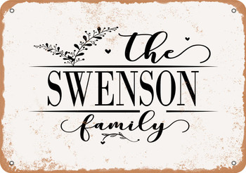 The Swenson Family (Style 2) - Metal Sign