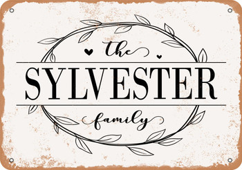 The Sylvester Family (Style 1) - Metal Sign