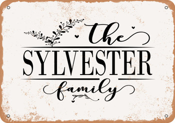 The Sylvester Family (Style 2) - Metal Sign