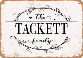 The Tackett Family (Style 1) - Metal Sign