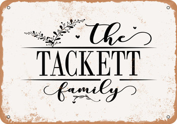 The Tackett Family (Style 2) - Metal Sign
