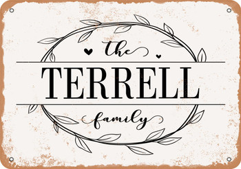 The Terrell Family (Style 1) - Metal Sign