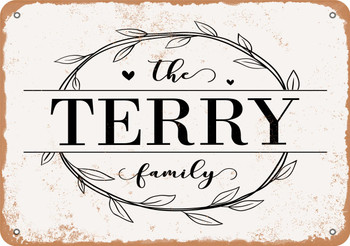 The Terry Family (Style 1) - Metal Sign