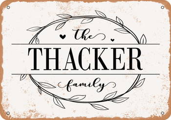 The Thacker Family (Style 1) - Metal Sign