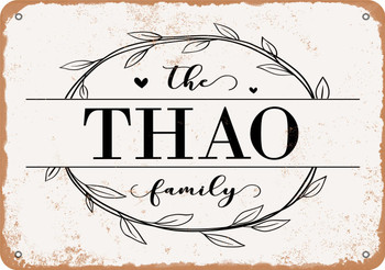 The Thao Family (Style 1) - Metal Sign