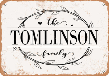 The Tomlinson Family (Style 1) - Metal Sign