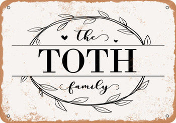 The Toth Family (Style 1) - Metal Sign
