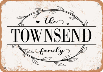 The Townsend Family (Style 1) - Metal Sign