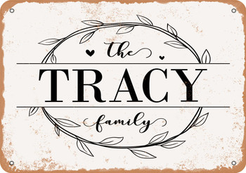 The Tracy Family (Style 1) - Metal Sign
