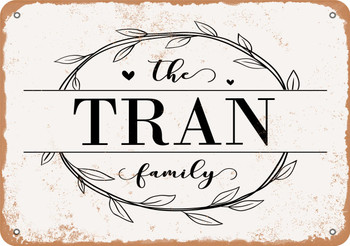 The Tran Family (Style 1) - Metal Sign