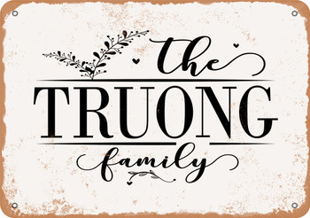 The Truong Family (Style 2) - Metal Sign