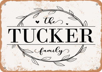 The Tucker Family (Style 1) - Metal Sign