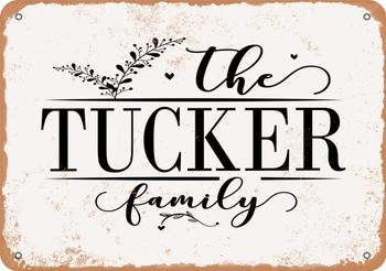 The Tucker Family (Style 2) - Metal Sign