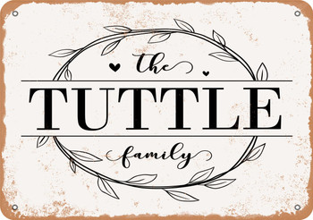 The Tuttle Family (Style 1) - Metal Sign