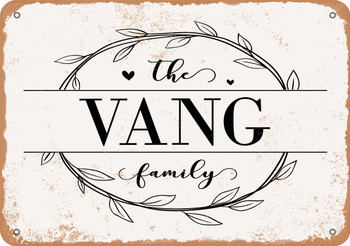The Vang Family (Style 1) - Metal Sign