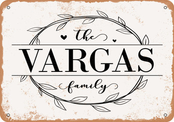 The Vargas Family (Style 1) - Metal Sign