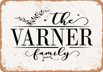 The Varner Family (Style 2) - Metal Sign