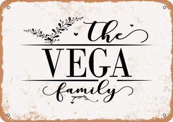 The Vega Family (Style 2) - Metal Sign