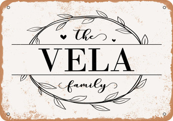 The Vela Family (Style 1) - Metal Sign