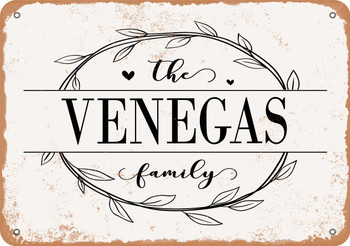 The Venegas Family (Style 1) - Metal Sign