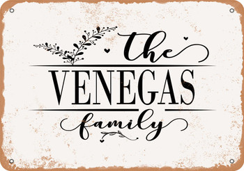 The Venegas Family (Style 2) - Metal Sign