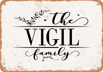 The Vigil Family (Style 2) - Metal Sign